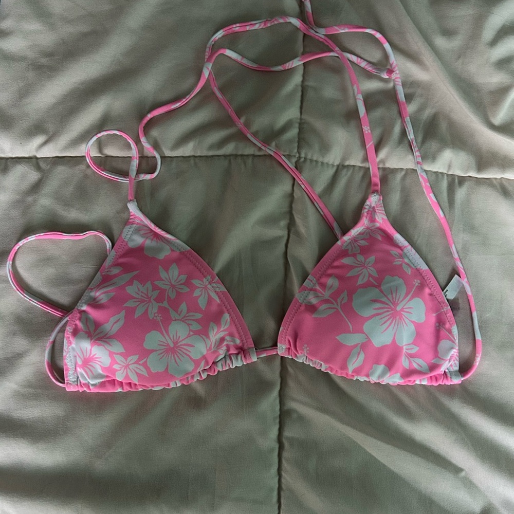 Ardene Pink Floral Swimwear